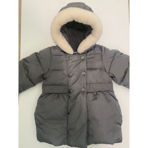 Jacadi Paris Baby Girl Puffer Jacket Sz 18 months